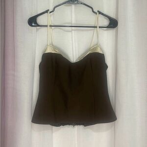 Reformation Elegant Brown Women's Top